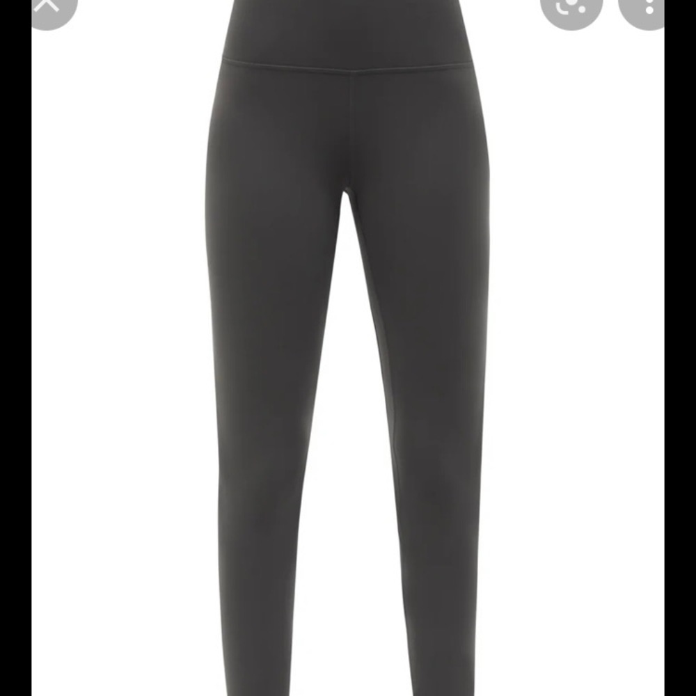 Align lulu lemon leggings dark grey 25 inches size 0